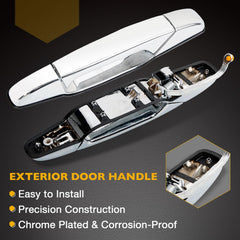 Gledewen chrome finish close-up highlights corrosion resistance and premium look
