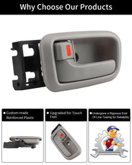 Gledewen door handle installation in progress, easy replacement