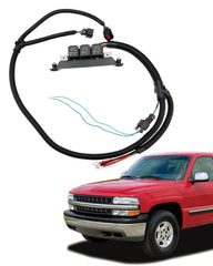 Gledewen dual-speed harness kit front view showing compact fit for easy installation