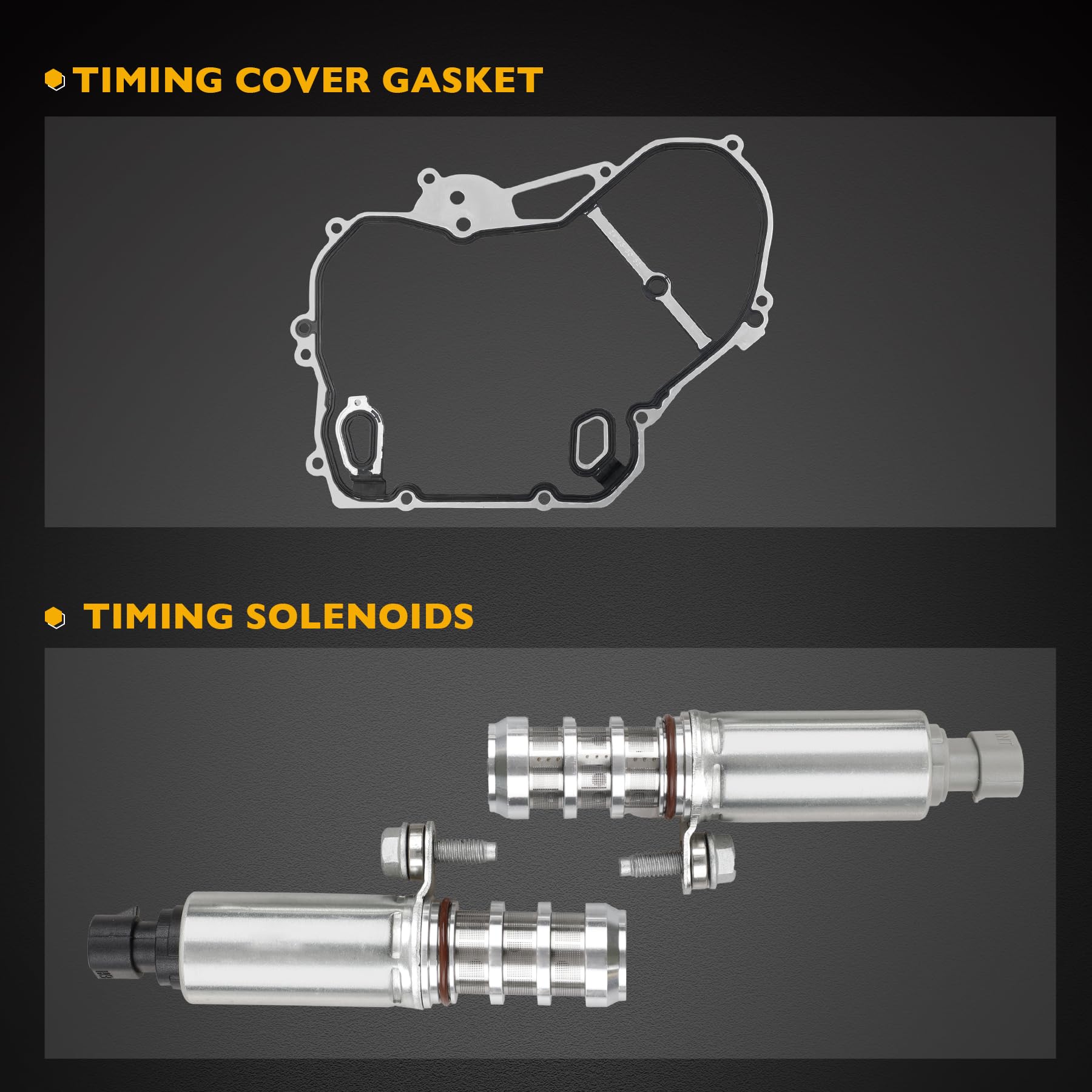 Gledewen exhaust camshaft actuator closeup showing high-quality components