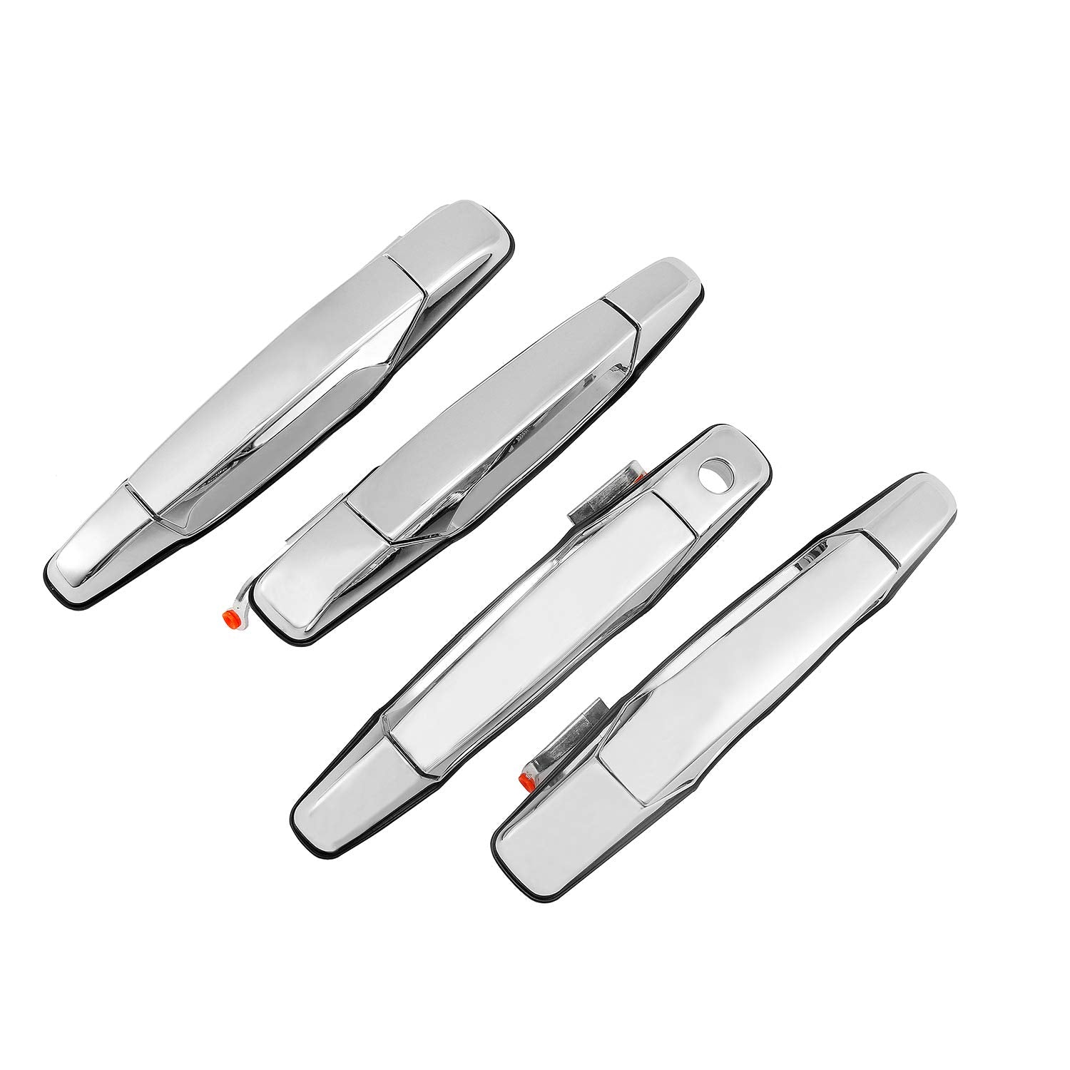 Gledewen exterior chrome door handle front driver side with OEM-like fit