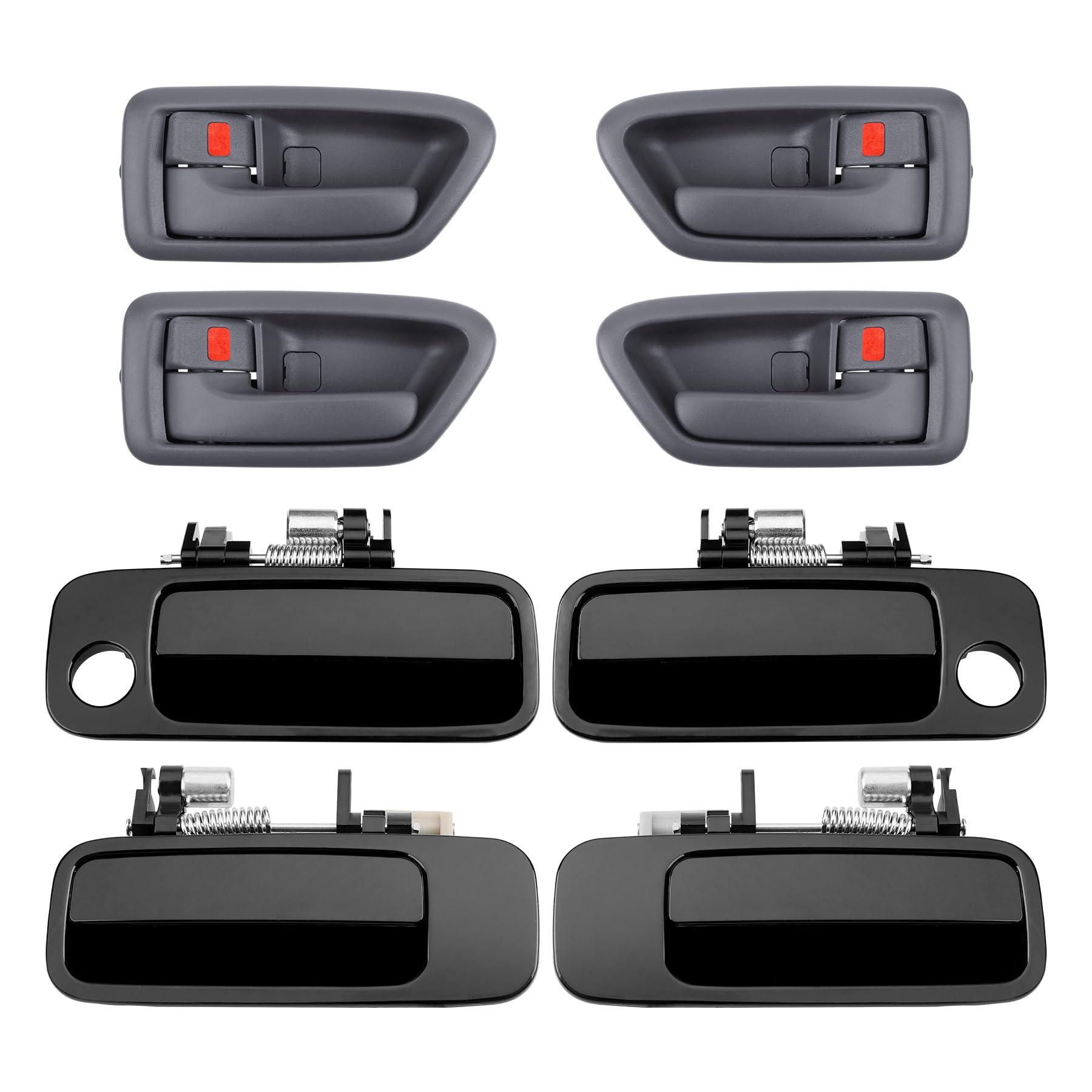Gledewen exterior front-left door handle for Camry 97-01 with smooth grip.