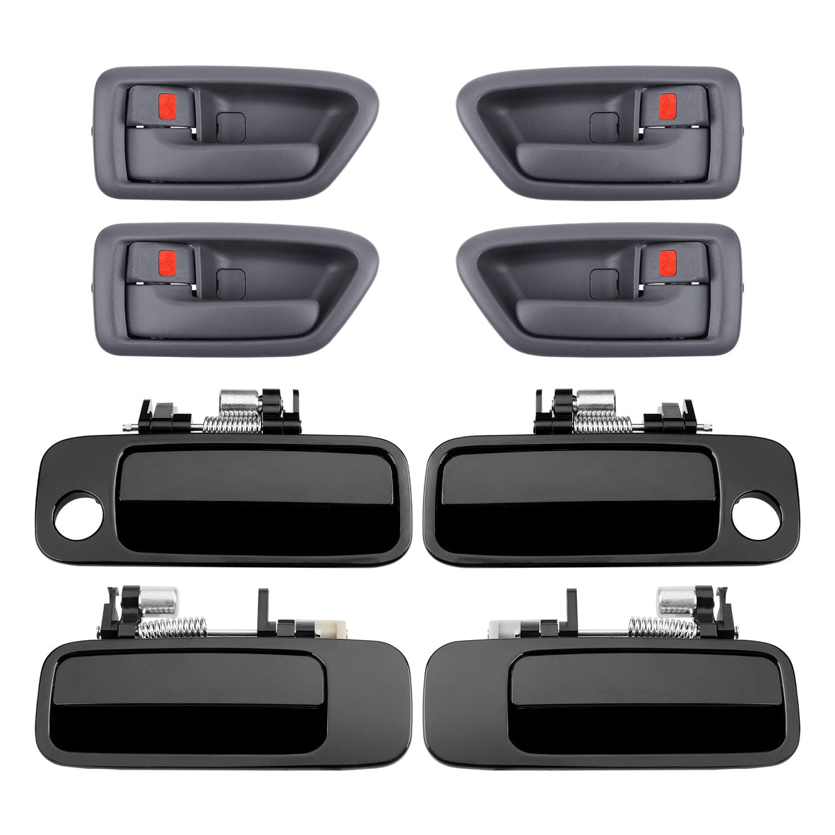 Gledewen exterior front-left door handle for Camry 97-01 with smooth grip.