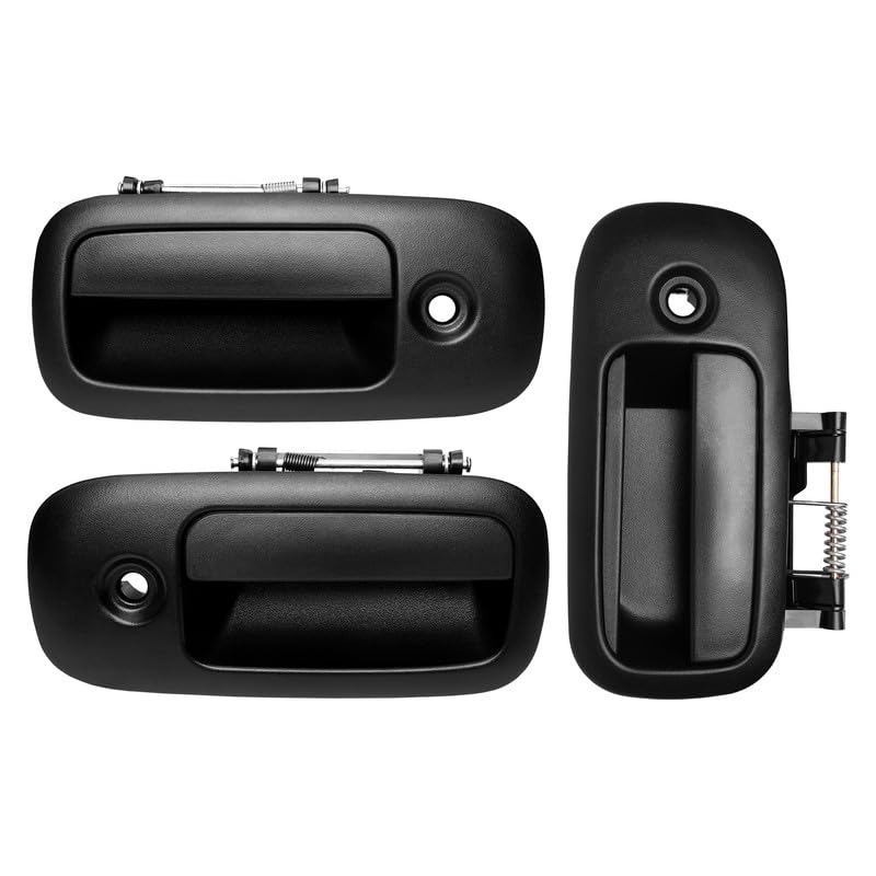 Gledewen exterior door handle front left with keyhole for Chevy Express – easy access