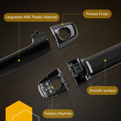 Gledewen rear passenger side handle offers easy replacement and cohesive look