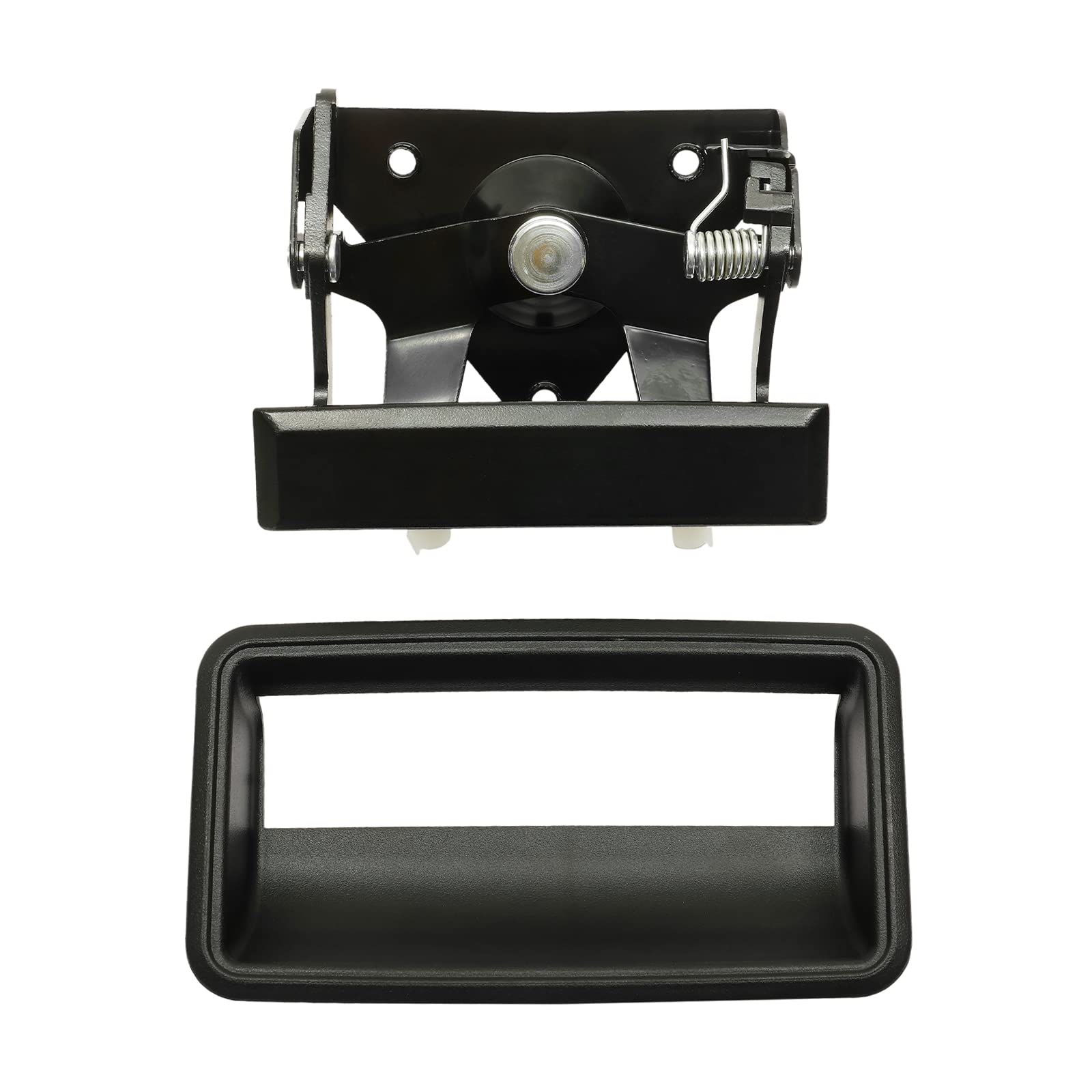 Gledewen exterior textured tailgate handle on trucks for dependable access.