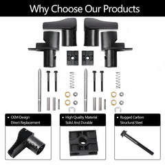 Gledewen fairing bushing set, durable support for chassis mounting.