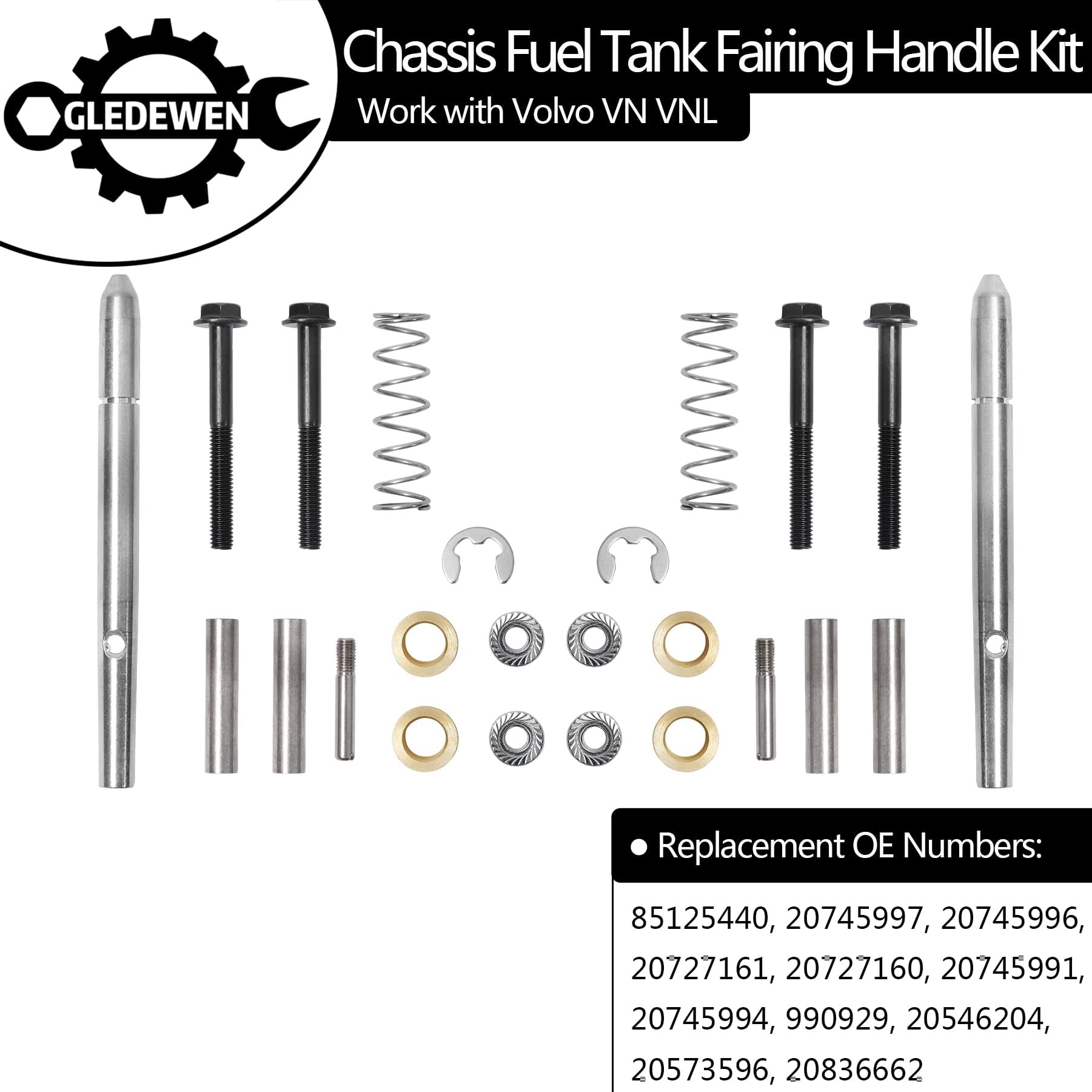 Gledewen fairing handle pin, simple alignment during install.