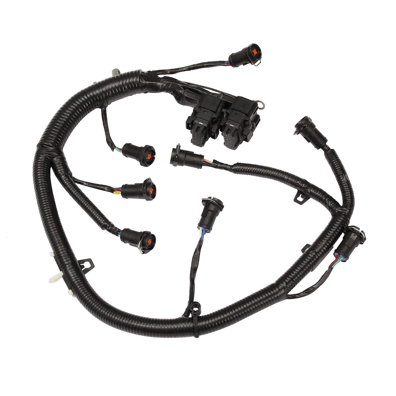 Gledewen FICM harness closeup showing durable wiring for reliable starts