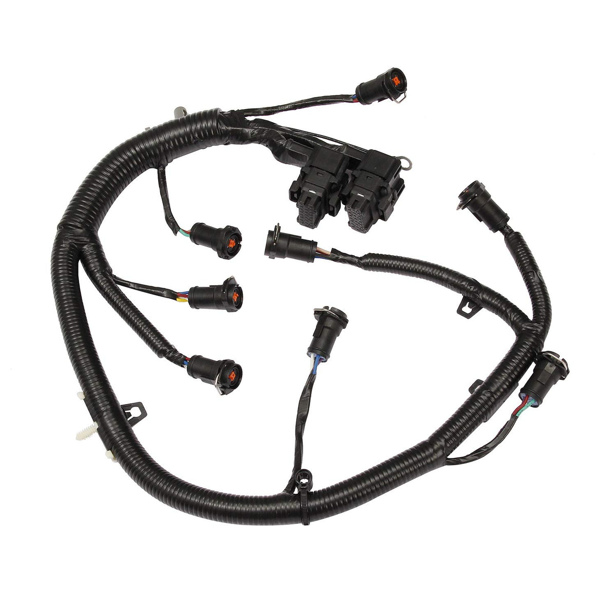 Gledewen FICM harness closeup showing durable wiring for reliable starts