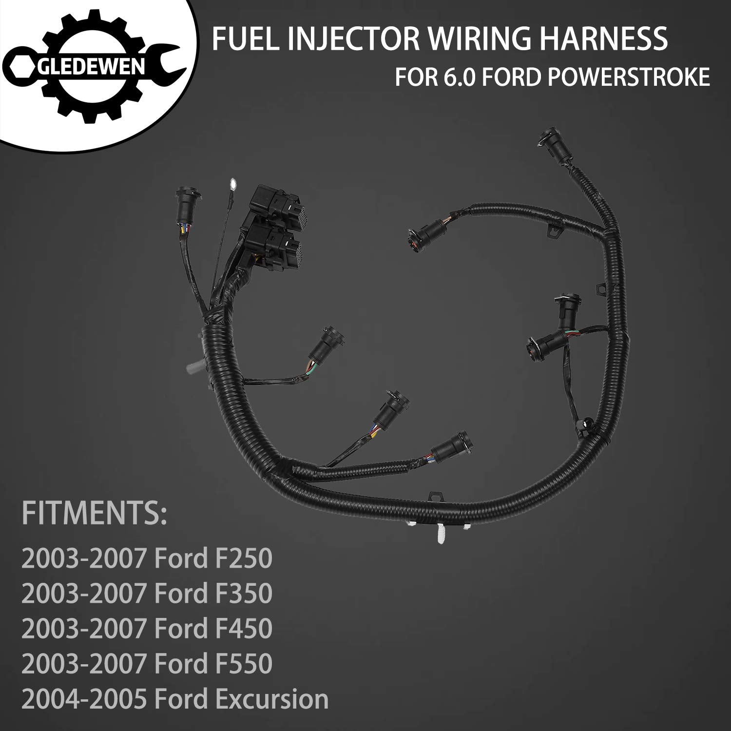 Gledewen FICM harness connectors illustrate OEM-style plug compatibility