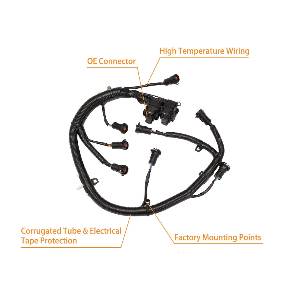 Gledewen FICM wiring detail with high-temp conductors for longevity