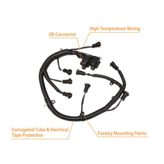 Gledewen FICM wiring detail with high-temp conductors for longevity