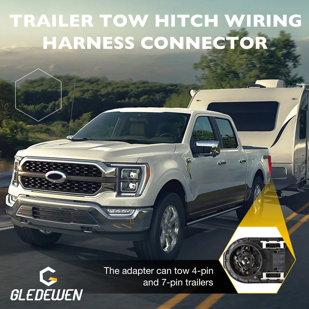 Gledewen Ford F-150 tow harness kit ready for plug-and-play installation