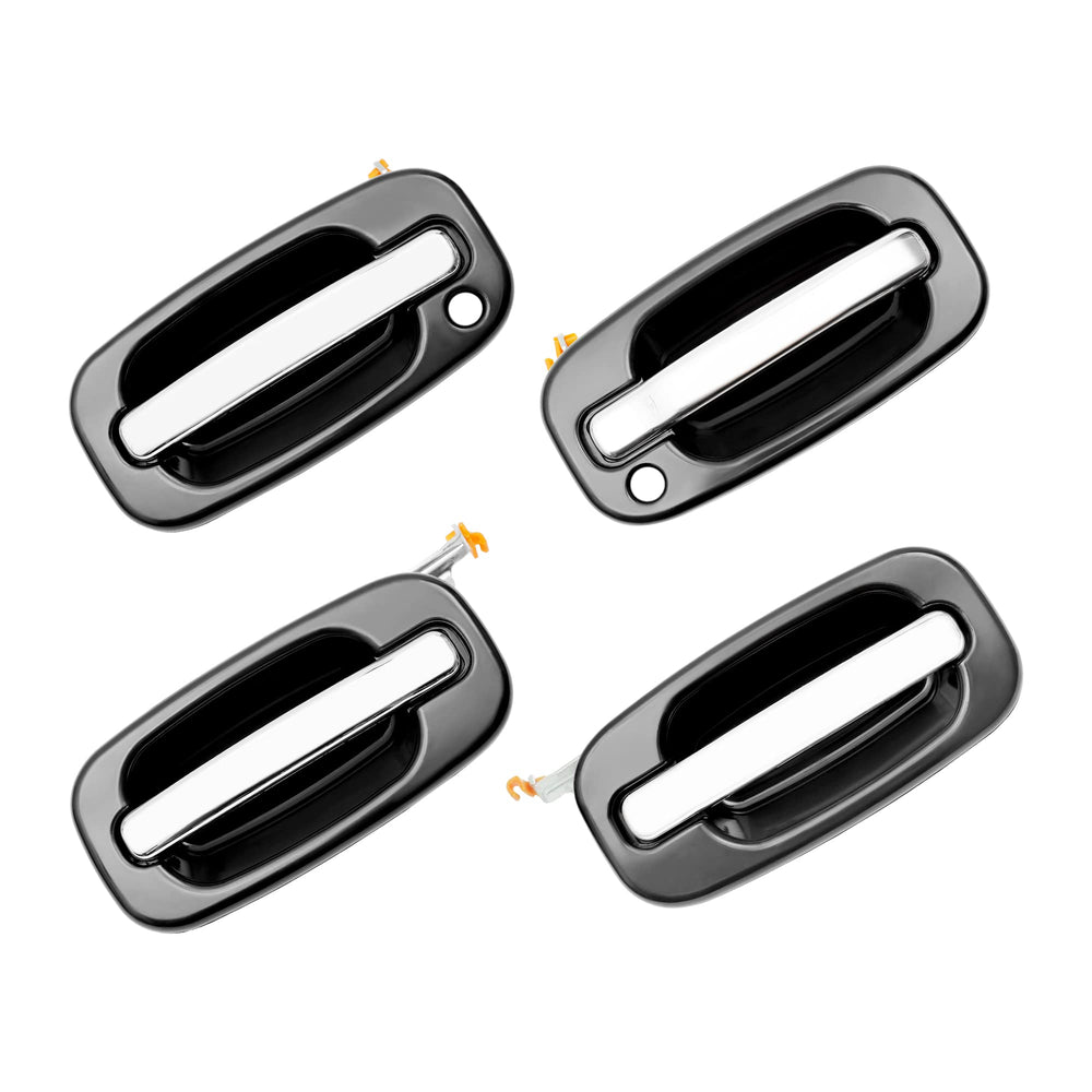Gledewen front exterior right door handle with chrome lever for a seamless OEM fit.