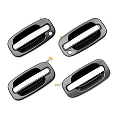 Gledewen front exterior right door handle with chrome lever for a seamless OEM fit.