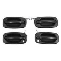 Gledewen front-right exterior door handle with keyhole, durable entry hardware for GM vehicles