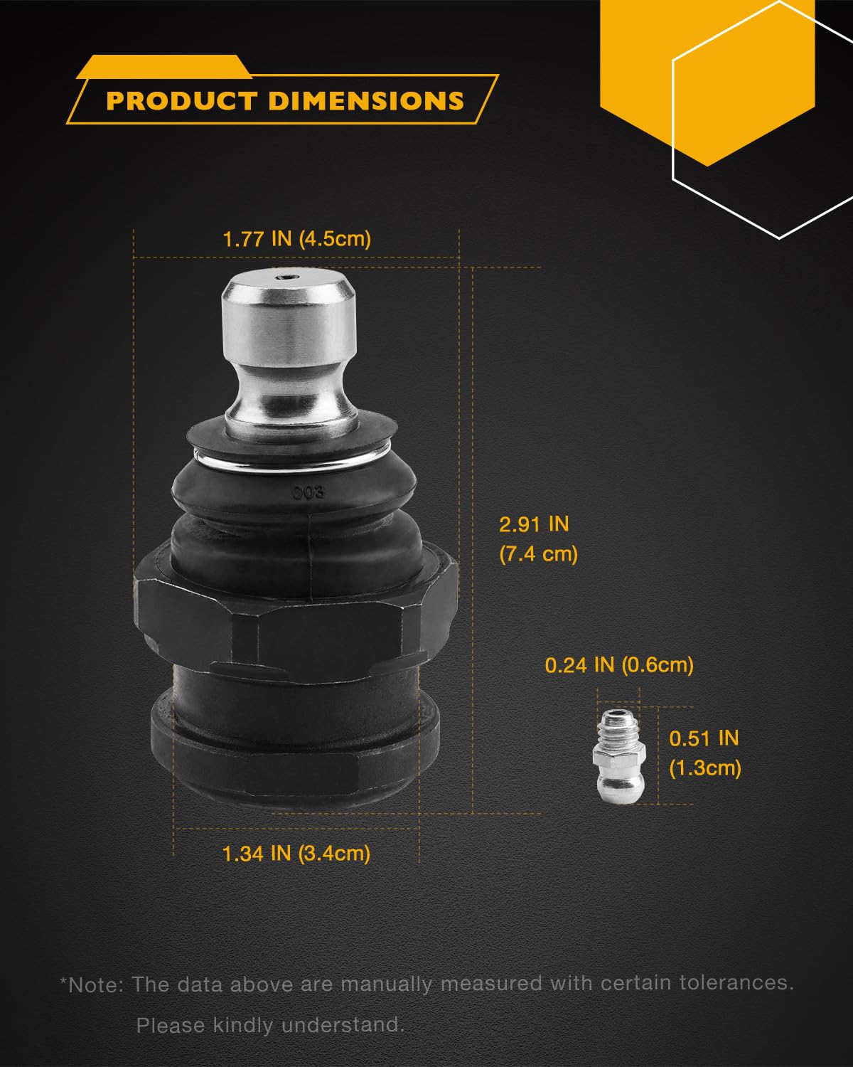 Gledewen front suspension assembly shows straightforward upgrade for steadier steering.