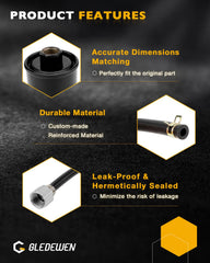 Gledewen fuel filter included supports reliable fuel filtration.