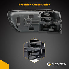 Gledewen interior door handle rear-right for Camry, reliable performance