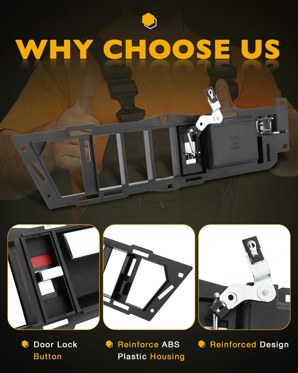 Gledewen keys included for immediate replacement and entry