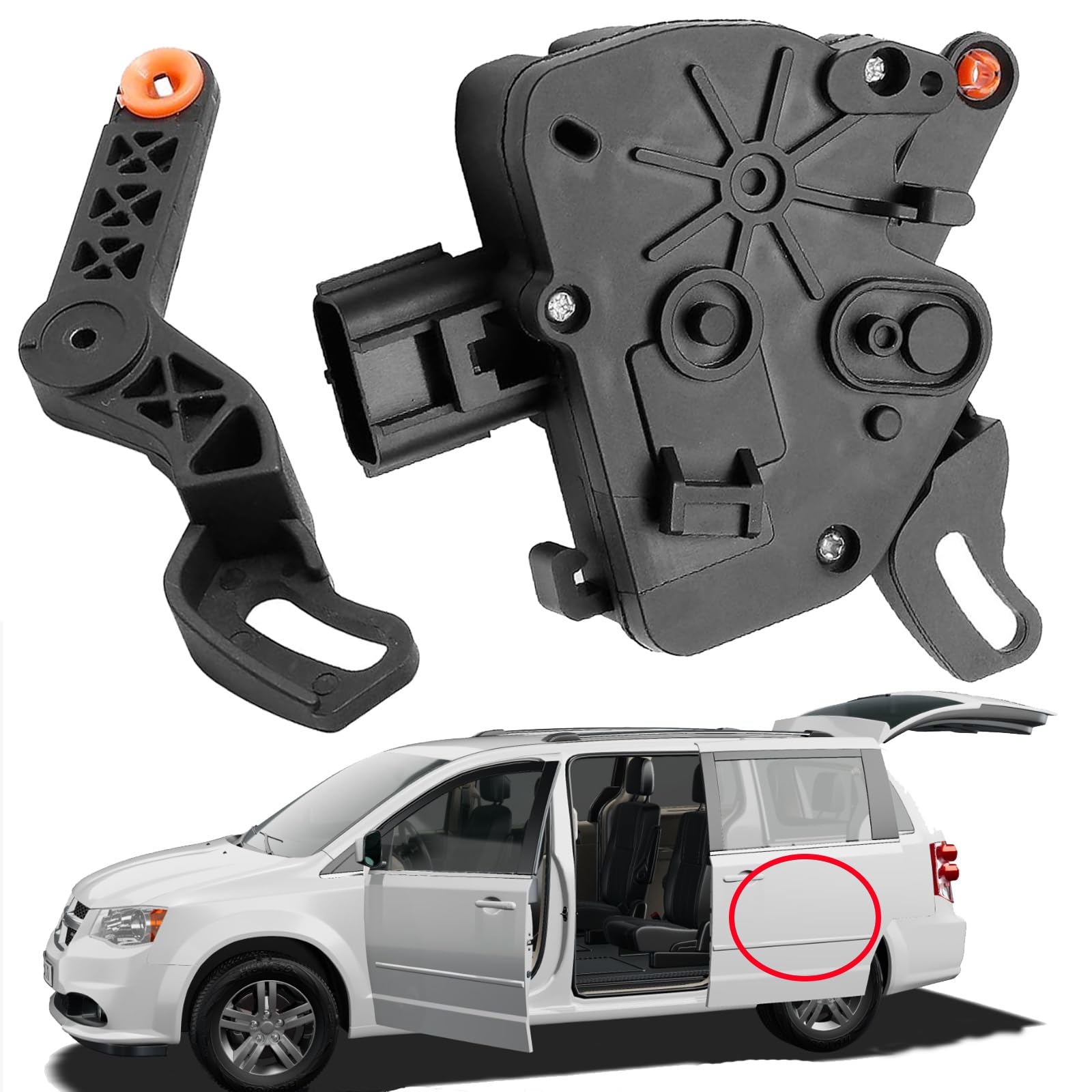 Gledewen left sliding door lock actuator for Town & Country with smooth operation