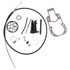 Gledewen lower shift cable kit front view for MerCruiser gear shift