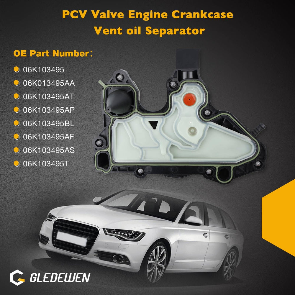 Gledewen PCV valve in engine bay for easy direct replacement