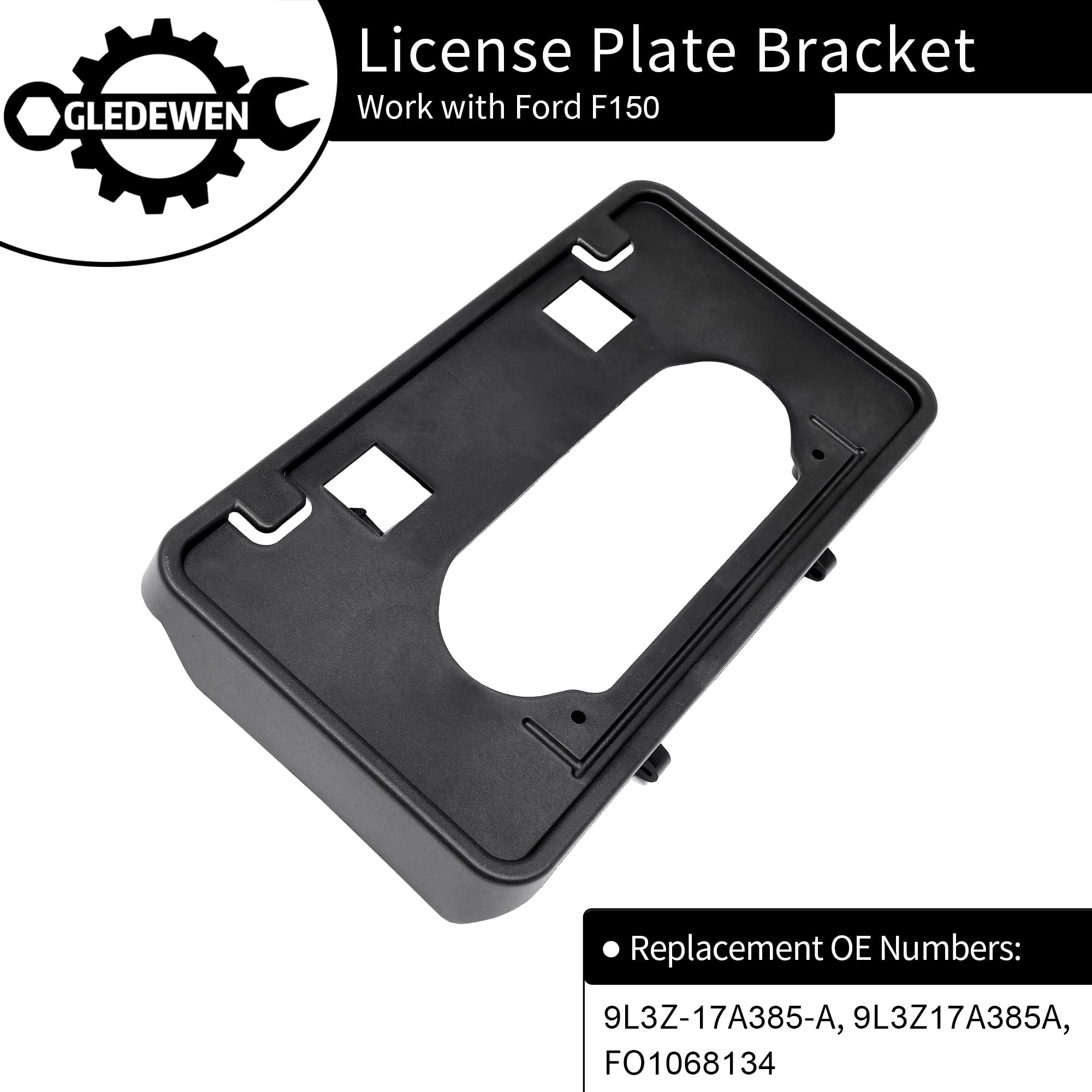 Gledewen plate frame assembly shown ready for direct replacement.