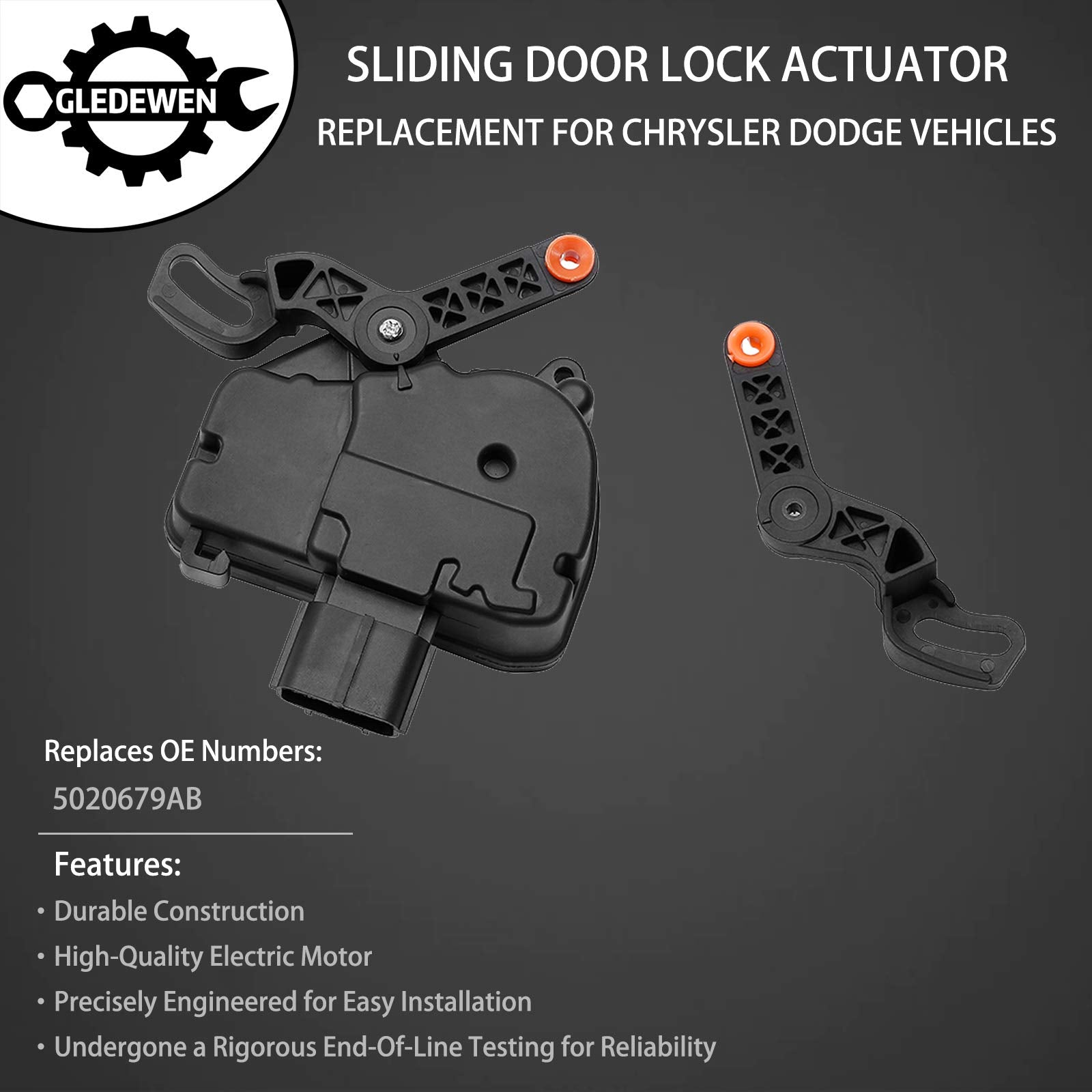 Gledewen right sliding door lock actuator ensures consistent locking performance