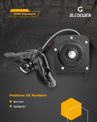 Gledewen spare tire carrier mount neatly integrates under the rear cargo area