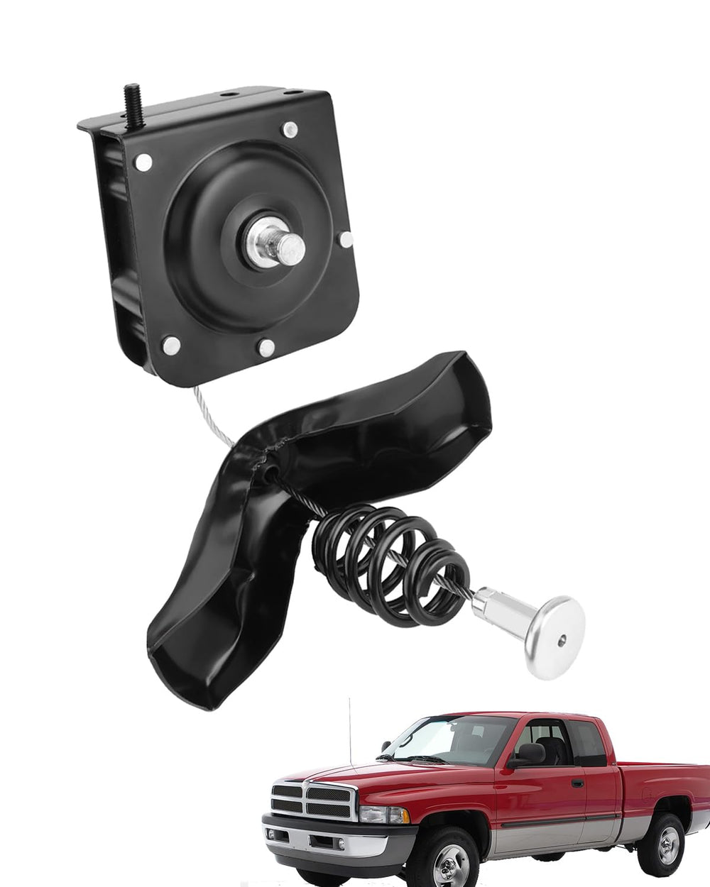 Gledewen spare tire hoist assembly keeps your spare secure and easy to lift