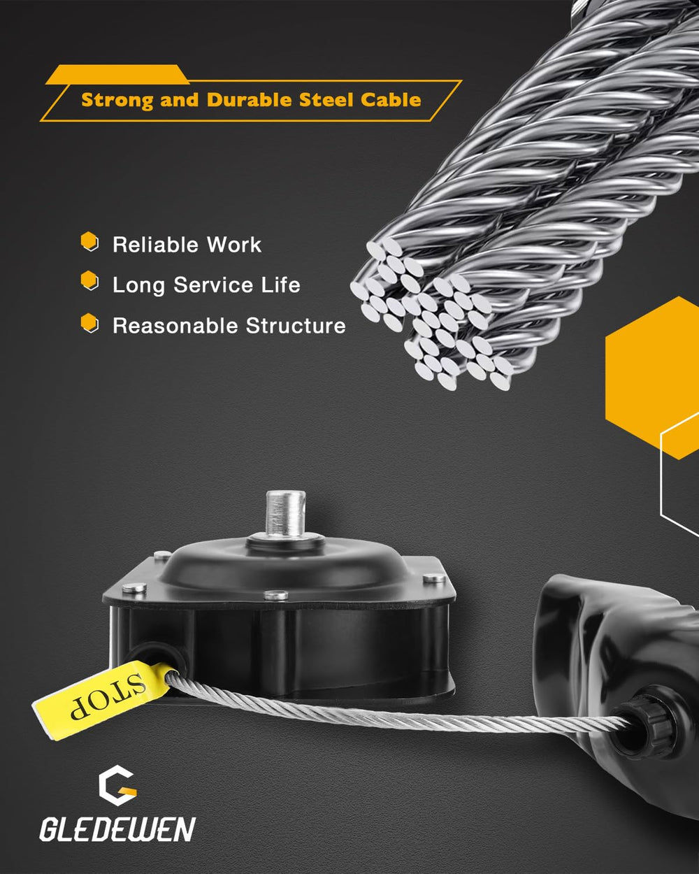 Gledewen spare-tire-holder demonstrates a secure, accessible storage solution