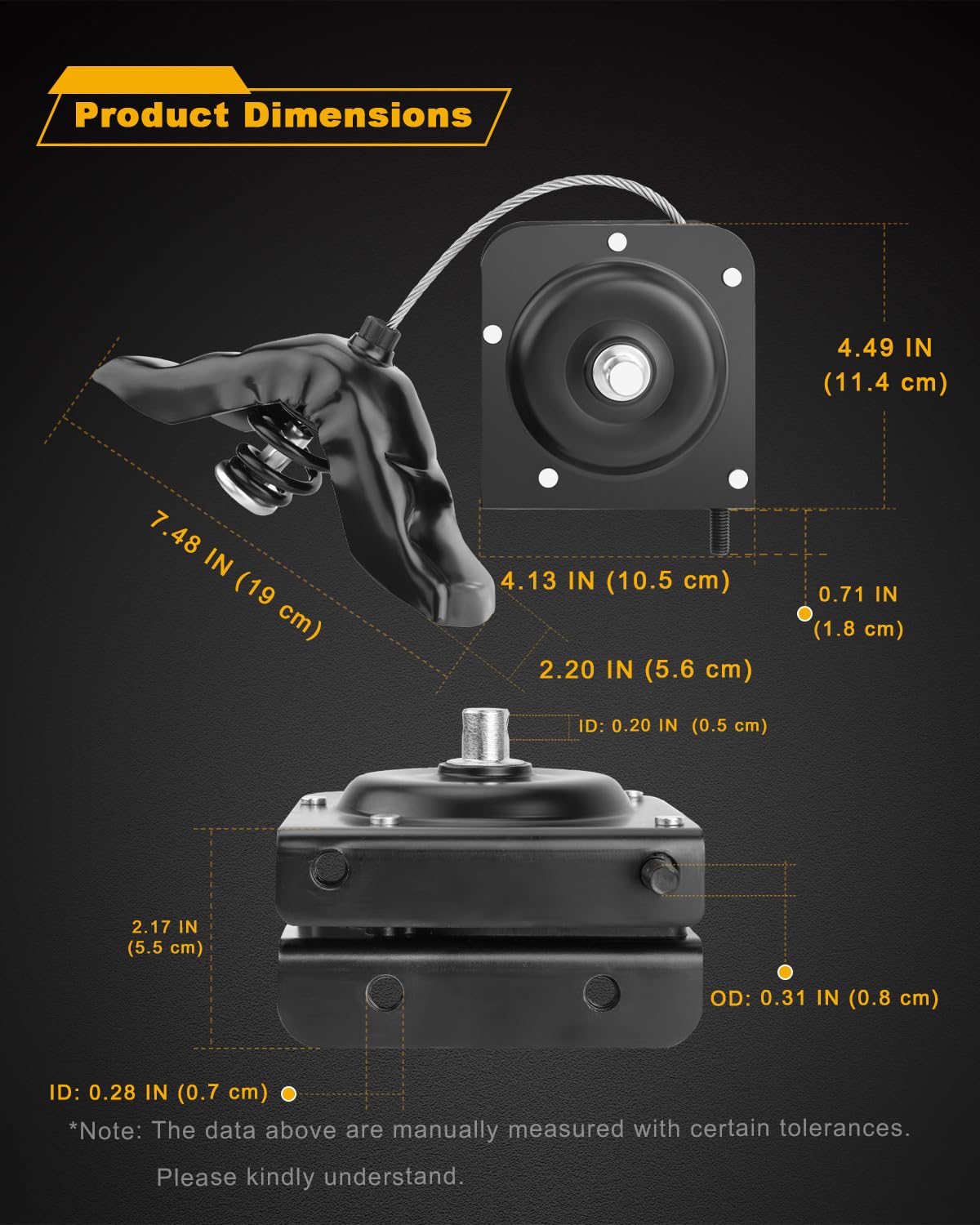 Gledewen lift mechanism offers durable support for tough conditions