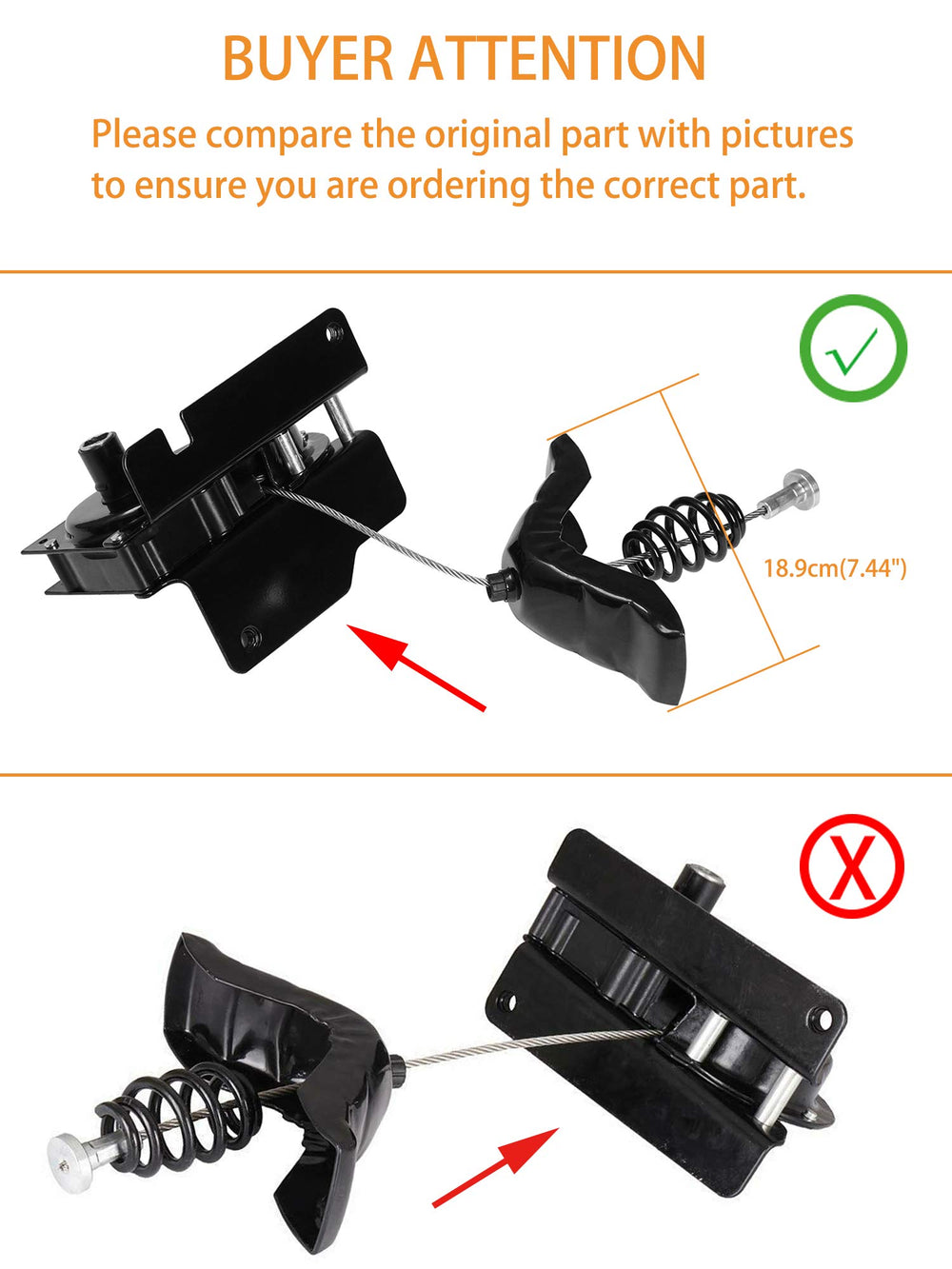 Gledewen spare tire winch carrier with OE design for factory look and direct installation