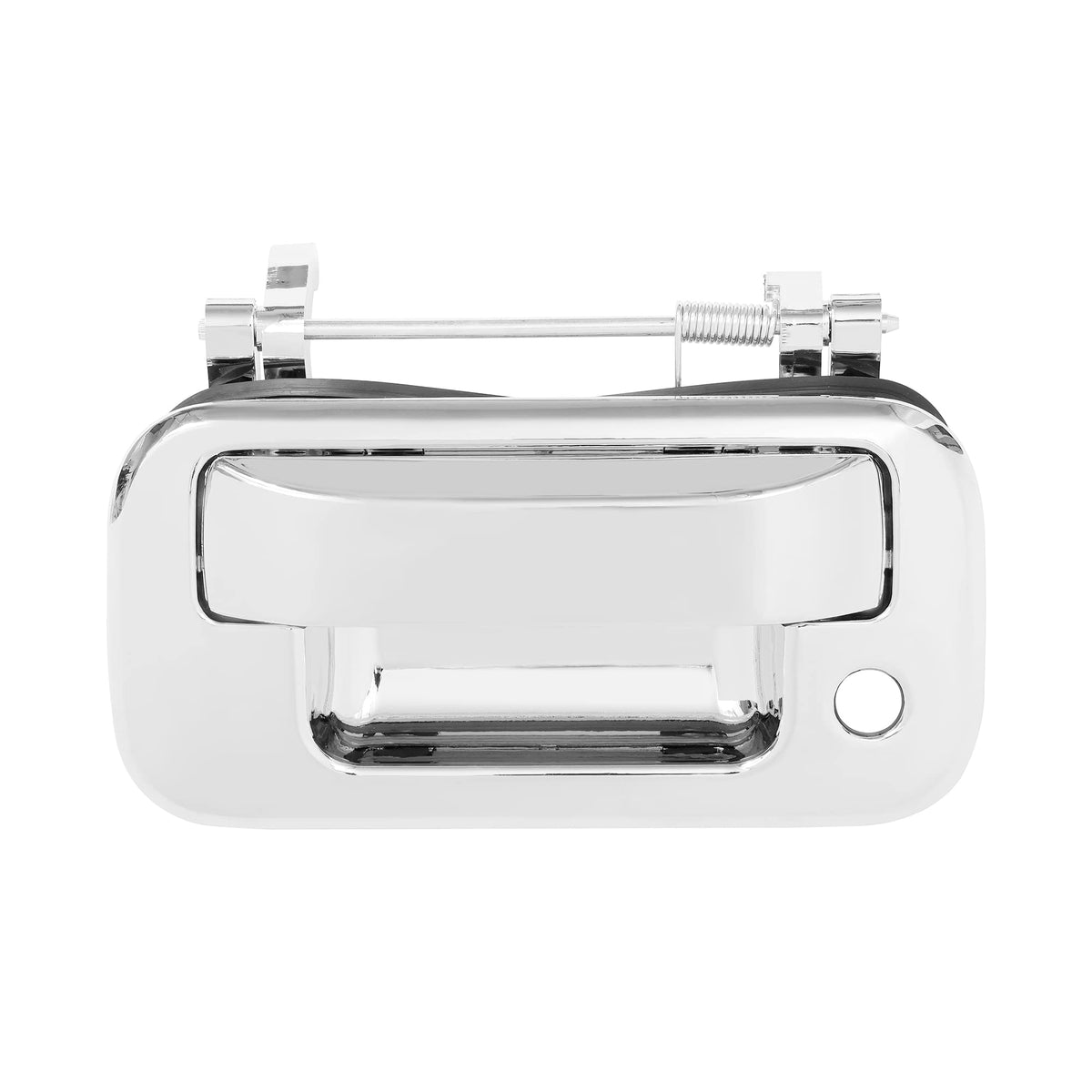 Gledewen chrome tailgate handle outside view with premium gloss