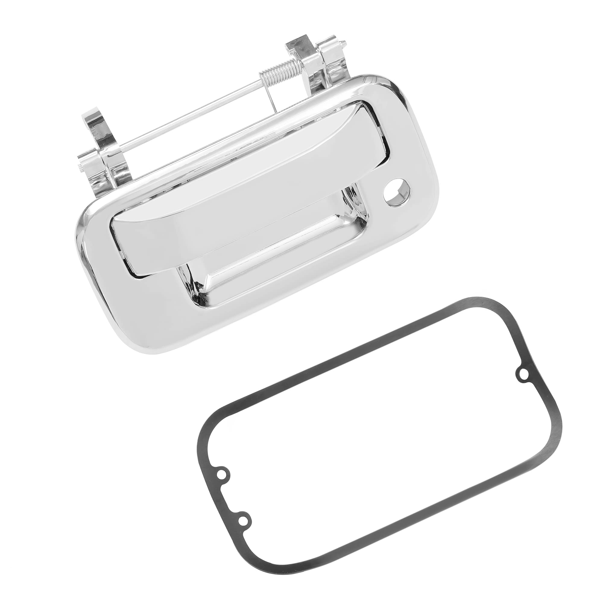 Gledewen chrome tailgate handle surface gloss highlights durability