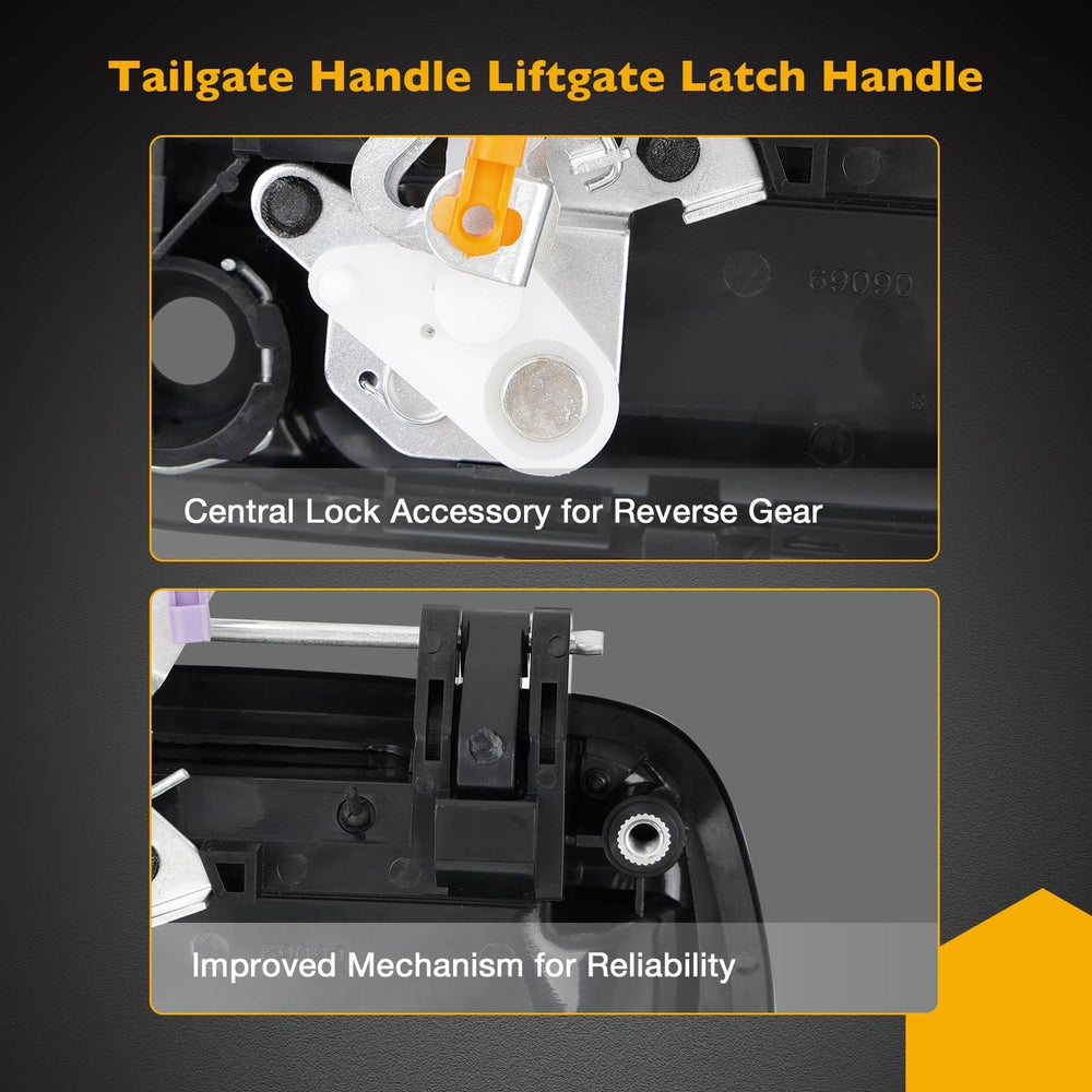 Gledewen tailgate handle installation steps for quick DIY replacement.