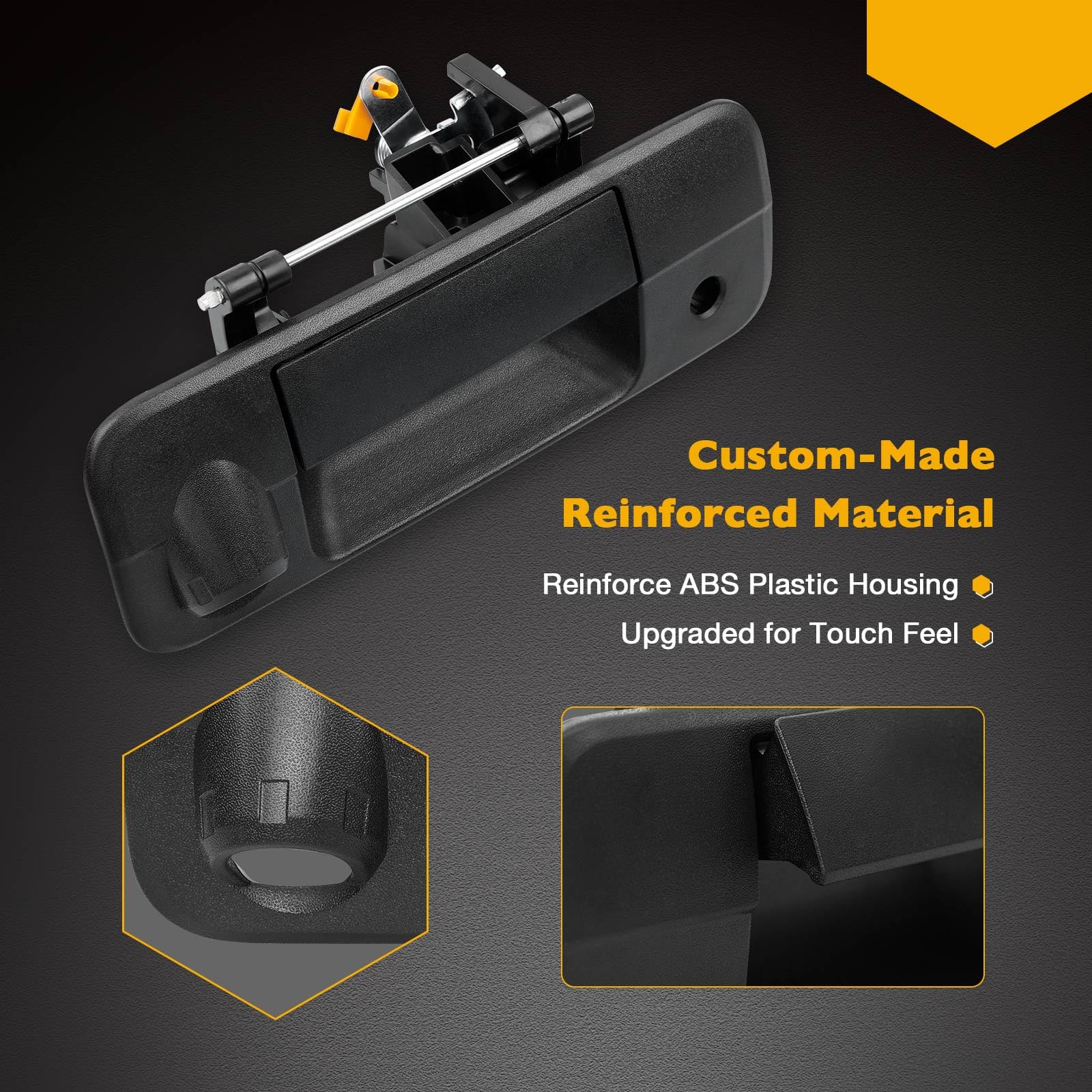 Gledewen OEM-fit tailgate latch ensures quick replacement without drilling