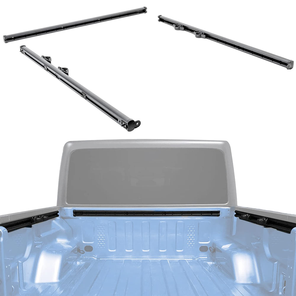 Gledewen bed cleats securely hold irregular items during off-road trips