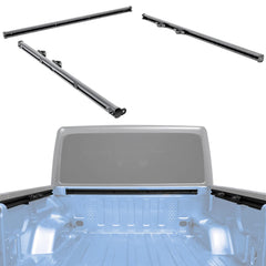 Gledewen bed cleats securely hold irregular items during off-road trips