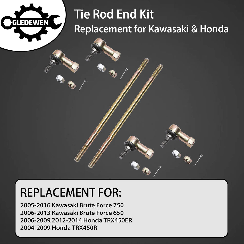 Gledewen two tie rods enhance steering precision for rugged trails