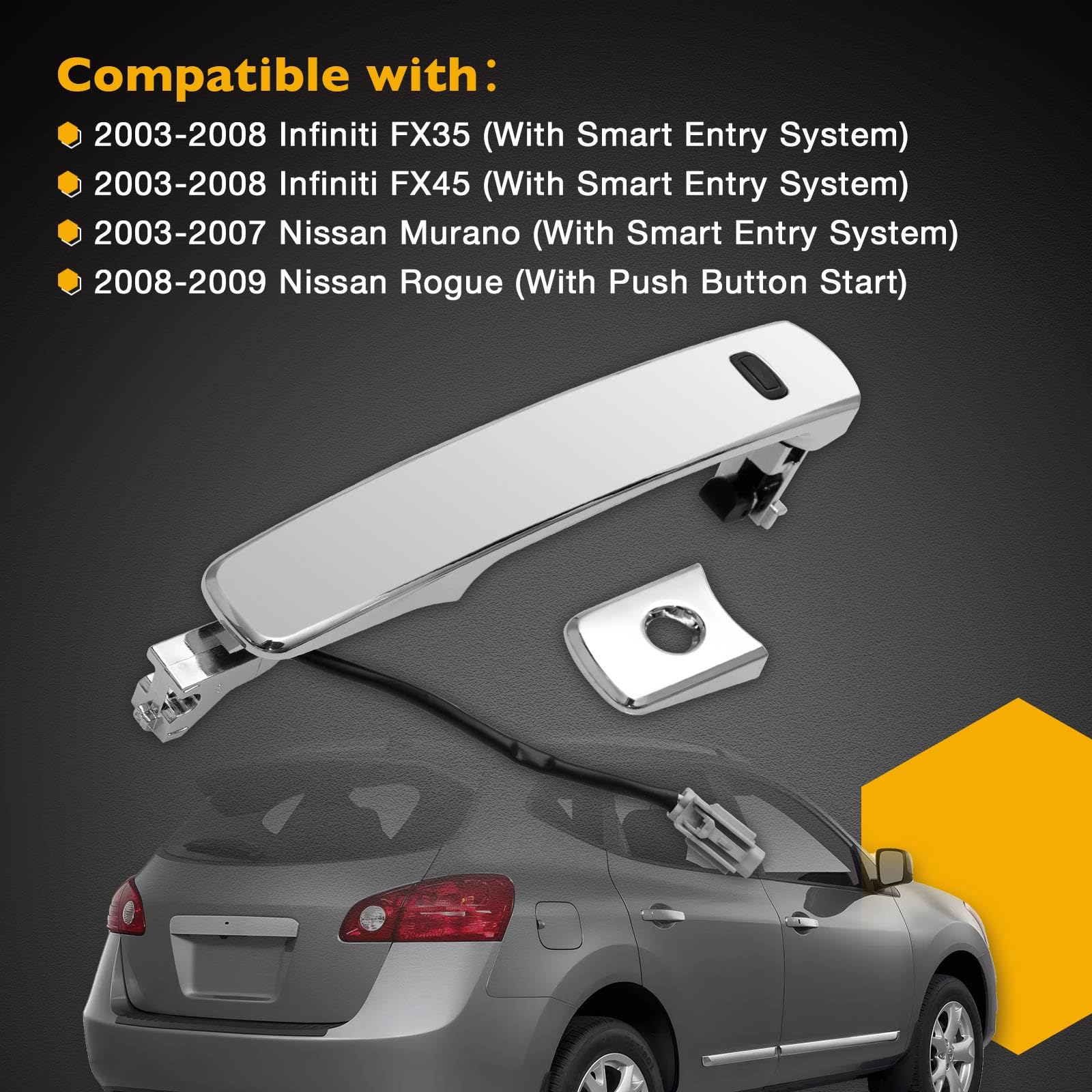 Gledewen universal fit for Infiniti FX, Murano, and Rogue models