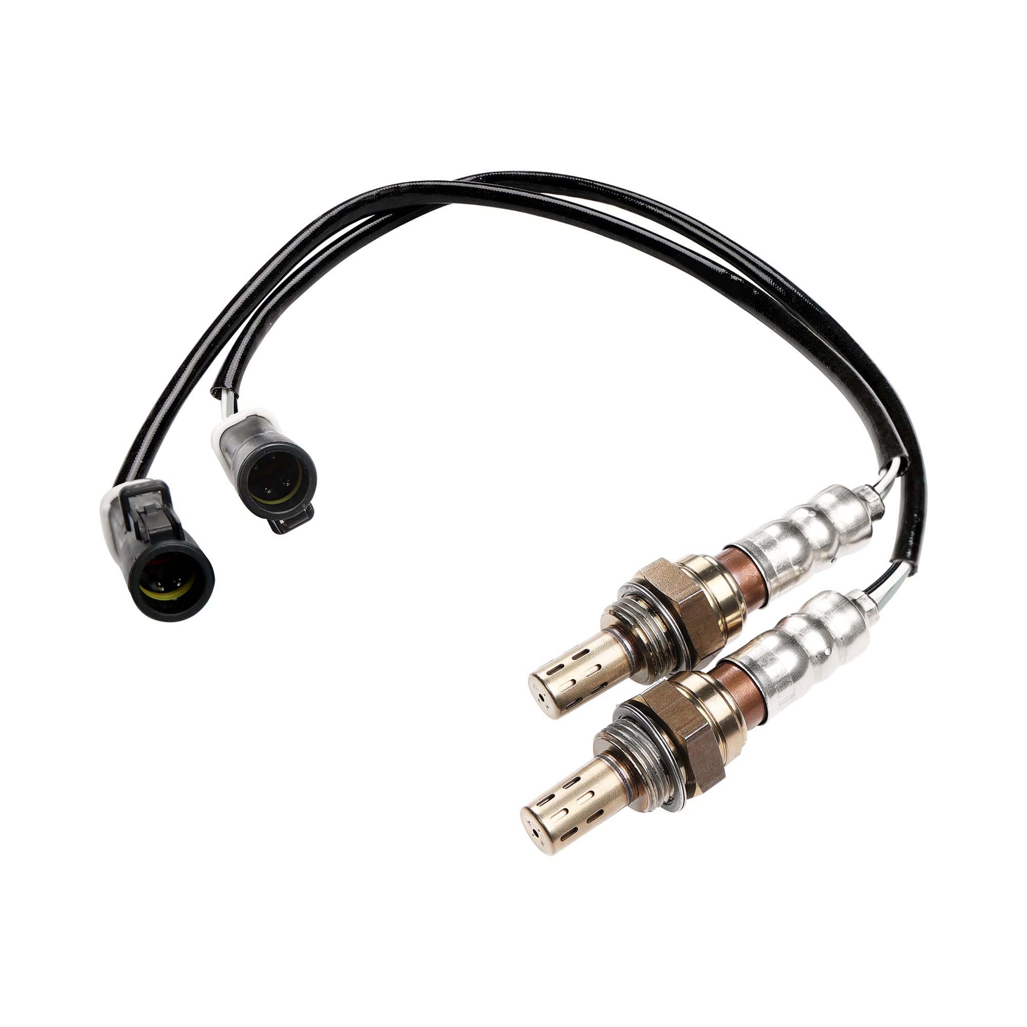 Gledewen upstream/downstream oxygen sensor 2pcs for Ford F-150 improves air-fuel sensing.