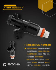 Gledewen V6 engine fuel injectors ensure consistent spray for steady power.