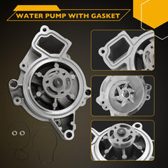 Gledewen water pump with gasket detail for reliable cooling during assembly