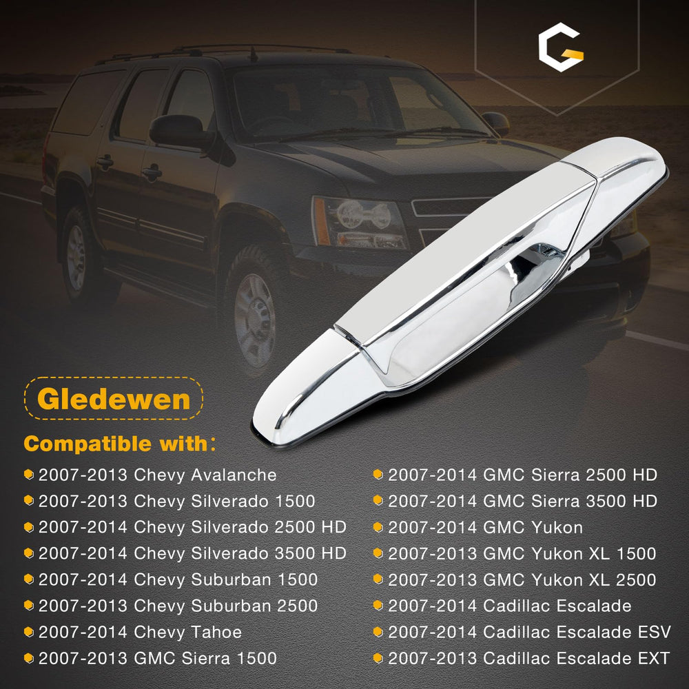Gledewen weather-resistant chrome endures sun and rain for long-lasting use