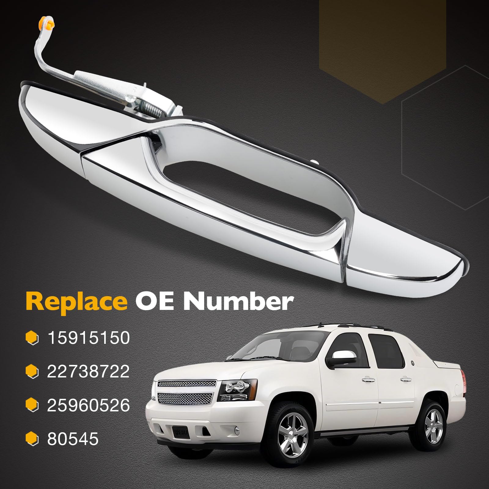 Gledewen weather-resistant chrome surface suitable for harsh conditions.