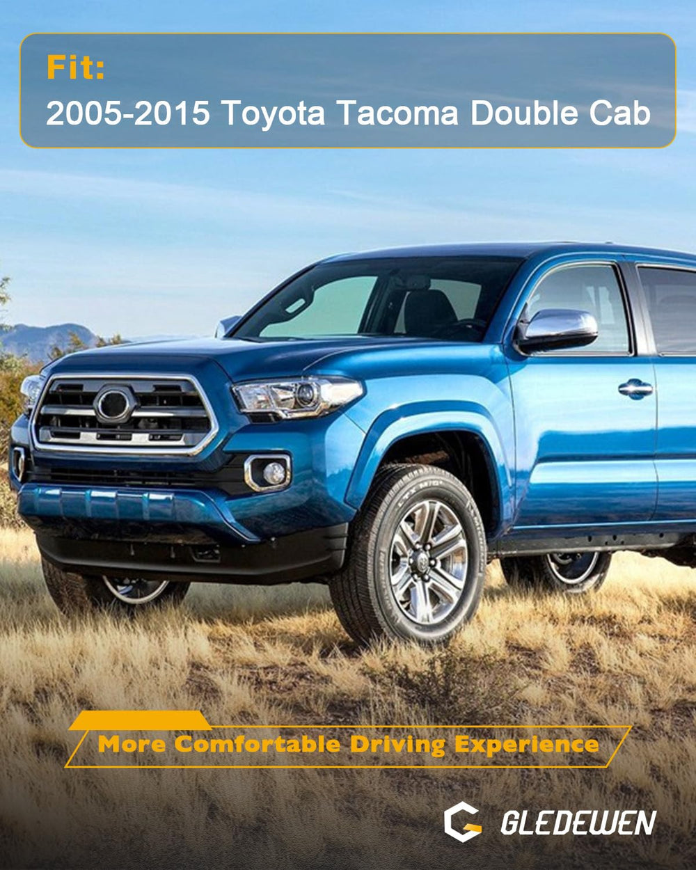Gledewen installation demo shows quick, tool-free replacement for Tacoma.