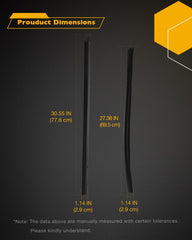 Gledewen window seal rear right for Tacoma ensures water tightness and durability.